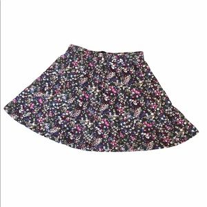American Eagle Outfitters Floral Pull On Skirt XS